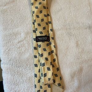 Surrey Gold and Black Patterned Tie
